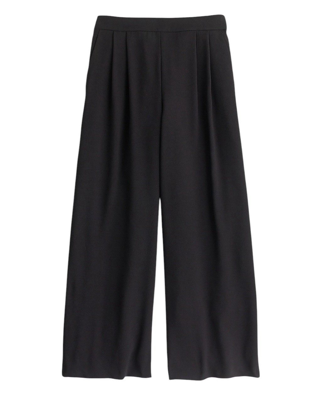J. Crew 365 high rise wide leg cropped pleated pants size 4 excellent condition